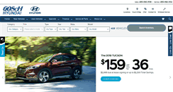 Desktop Screenshot of goschhyundai.net